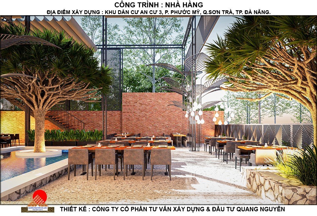 THIẾT KẾ NHÀ HÀNG ANH THUẬN 5