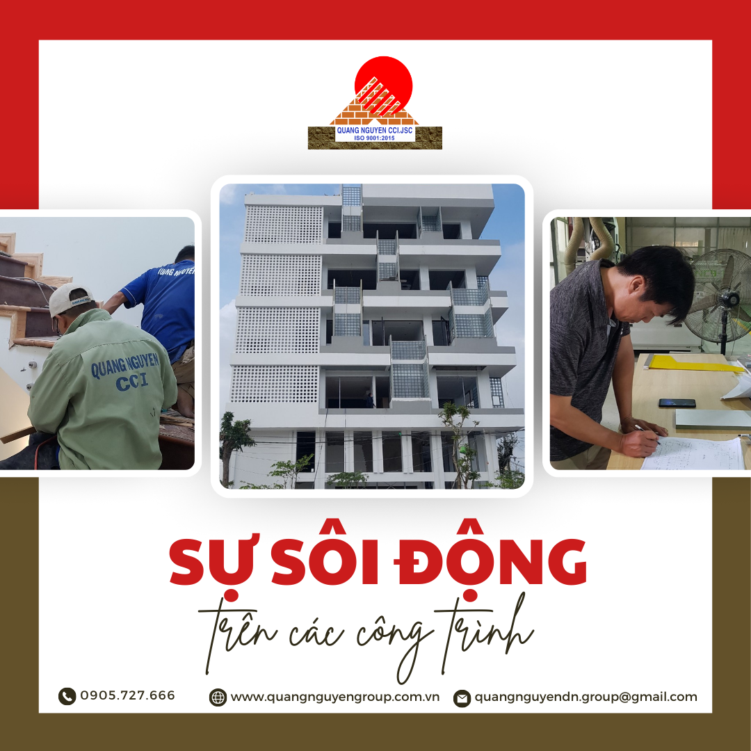 THÁNG 12-THÁNG CỦA SỰ SÔI ĐỘNG TRÊN CÁC CÔNG TRÌNH