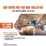 QUANG NGUYỄN TUYỂN DỤNG PHỤ-THỢ HÀN-THỢ CƠ KHÍ