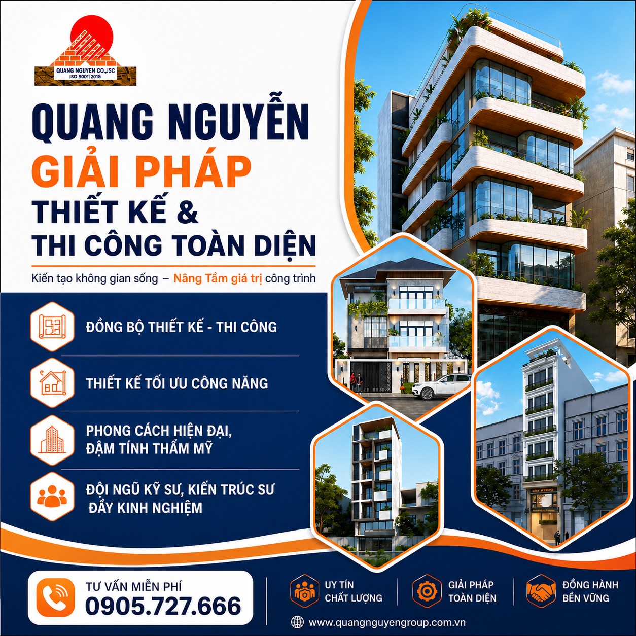GIẢI PHÁP THIẾT KẾ THI CÔNG TOÀN DIỆN