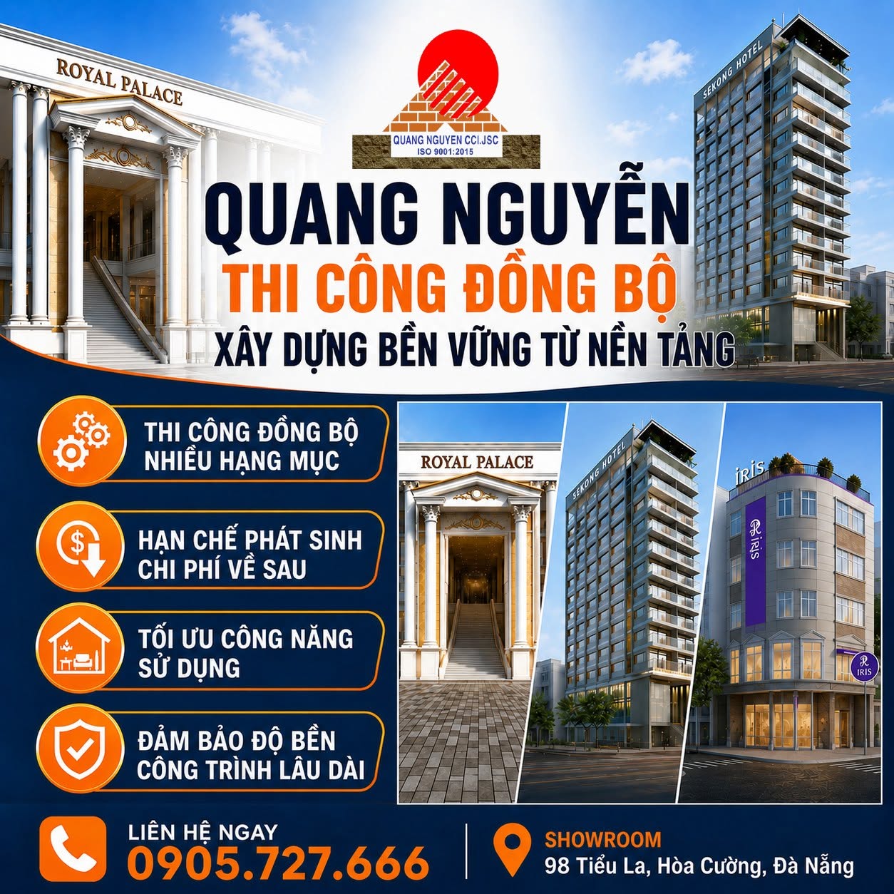 THI CÔNG ĐỒNG BỘ — XÂY DỰNG BỀN VỮNG TỪ NỀN TẢNG