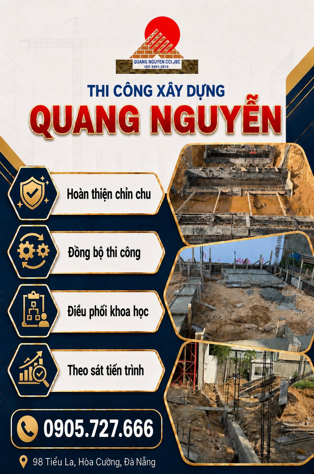 ĐƠN VỊ THI CÔNG ĐÀ NẴNG – THI CÔNG XÂY DỰNG QUANG NGUYỄN