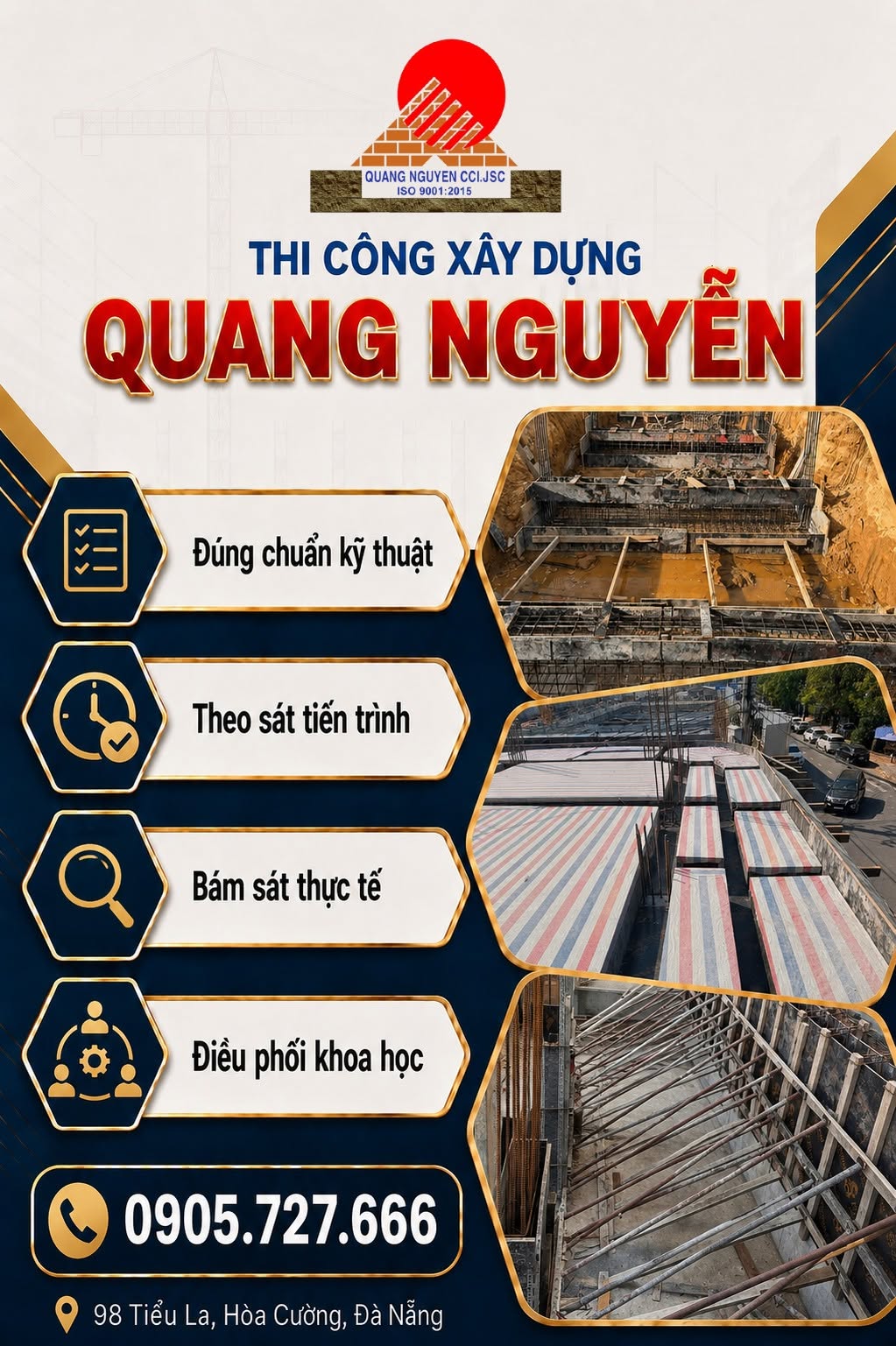 ĐƠN VỊ THI CÔNG BÀI BẢN – THI CÔNG XÂY DỰNG QUANG NGUYỄN