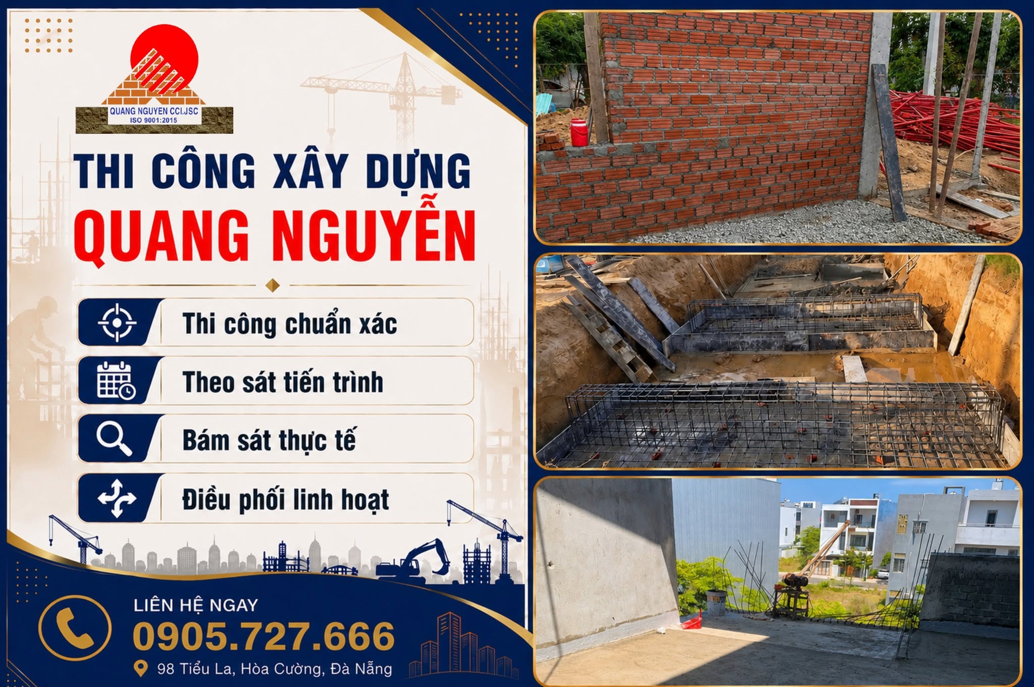 ĐƠN VỊ THI CÔNG ĐÀ NẴNG – THI CÔNG XÂY DỰNG QUANG NGUYỄN