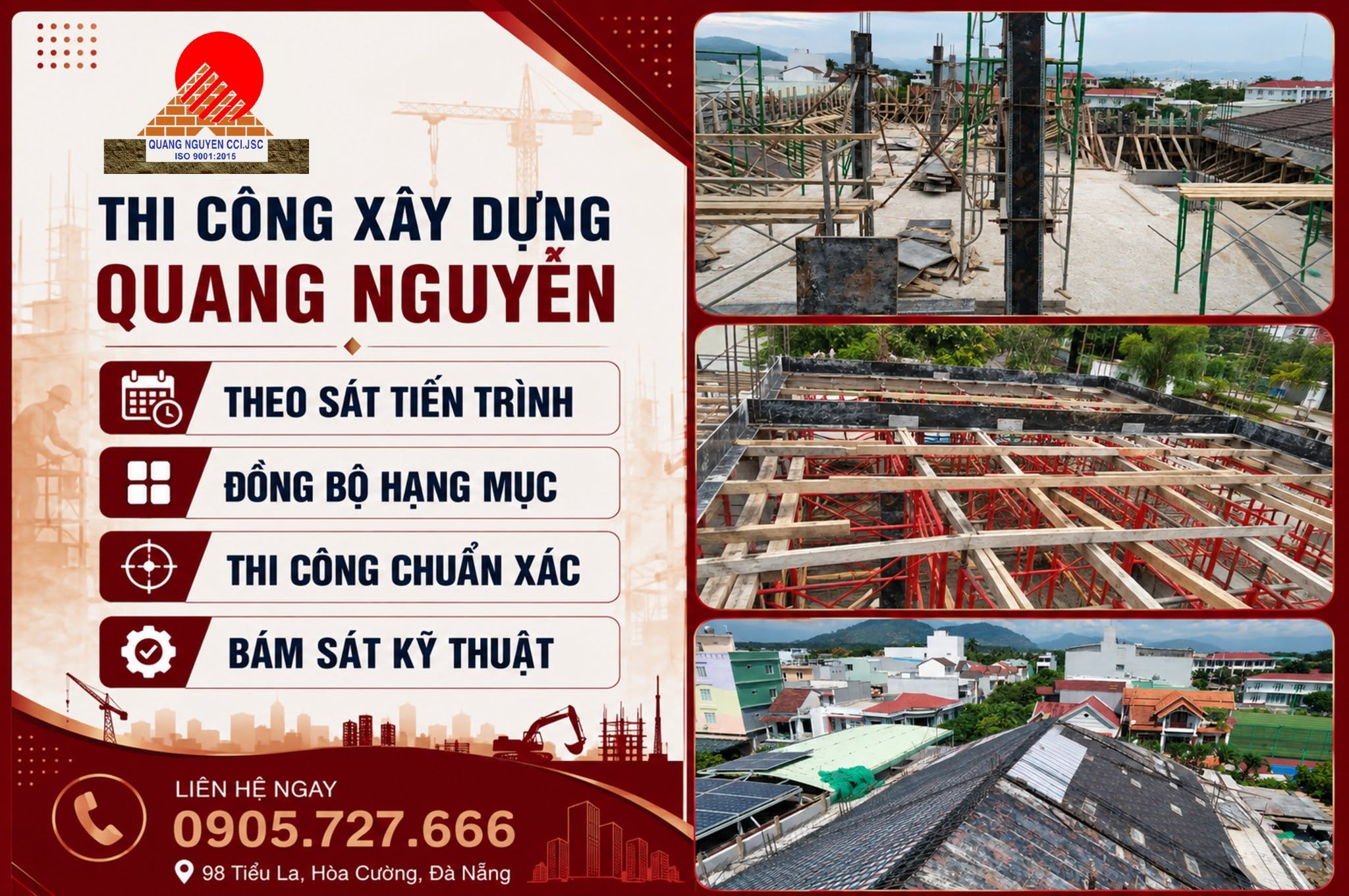 ĐƠN VỊ THI CÔNG XÂY DỰNG UY TÍN – THI CÔNG XÂY DỰNG QUANG NGUYỄN