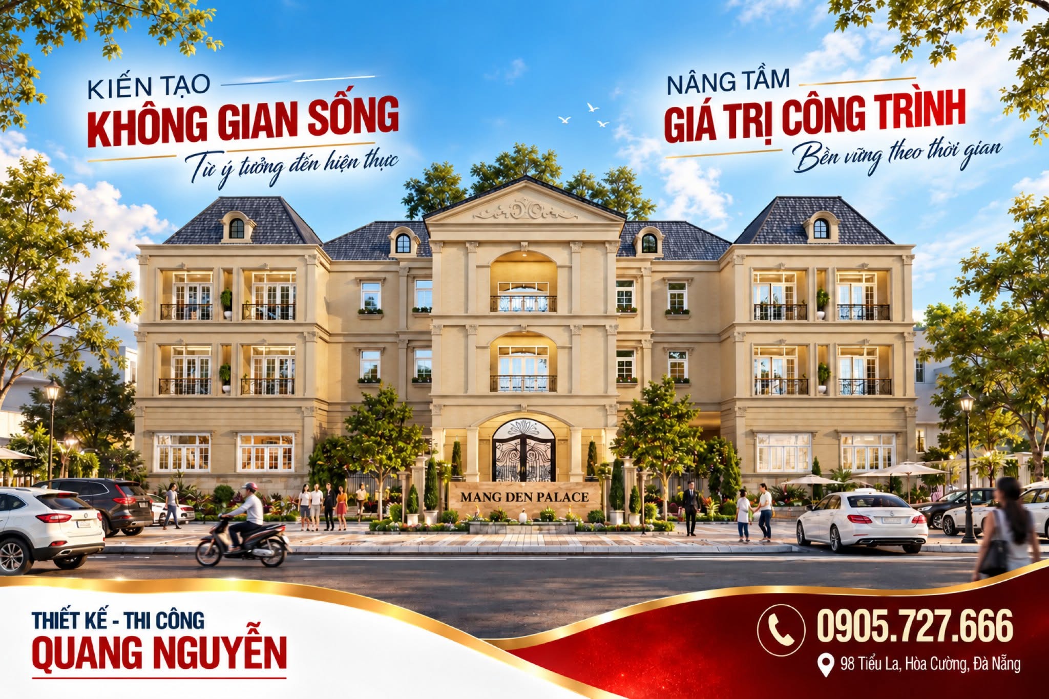 TỪ Ý TƯỞNG ĐẾN CÔNG TRÌNH THỰC TẾ – THIẾT KẾ THI CÔNG QUANG NGUYỄN