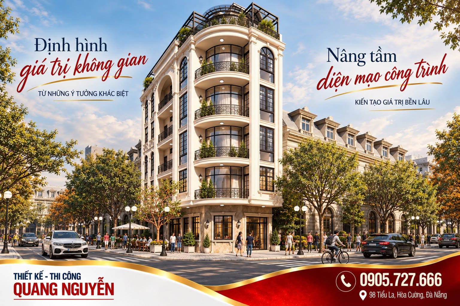 TỐI ƯU GIÁ TRỊ SỬ DỤNG CÔNG TRÌNH VỚI DỊCH VỤ THIẾT KẾ CÔNG TRÌNH QUANG NGUYỄN