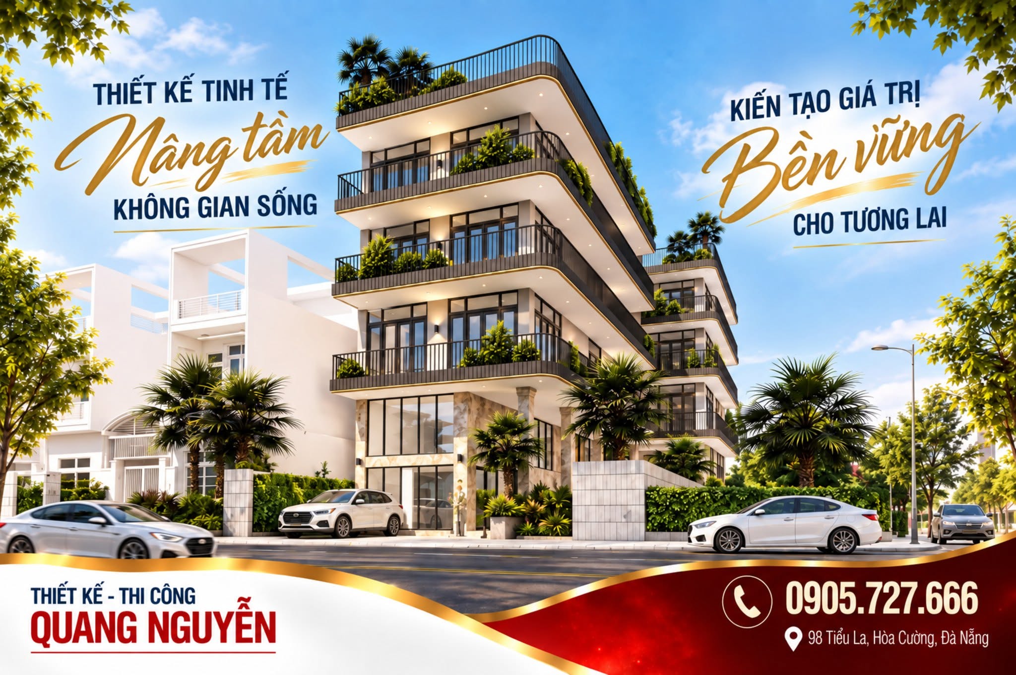 KIẾN TẠO GIÁ TRỊ BỀN VỮNG – THIẾT KẾ THI CÔNG QUANG NGUYỄN