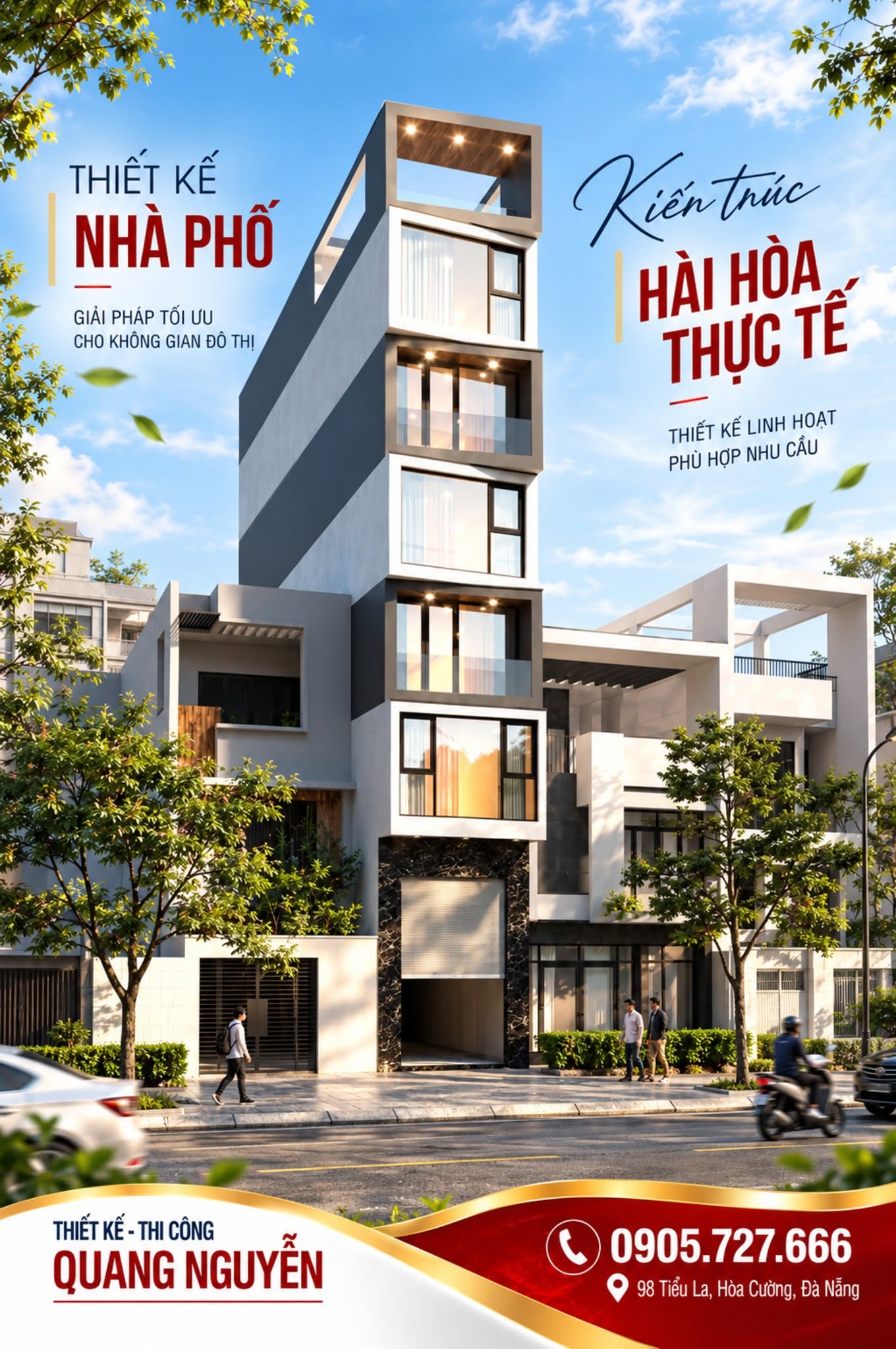 GIẢI PHÁP TỐI ƯU CHO KHÔNG GIAN ĐÔ THỊ – THIẾT KẾ THI CÔNG QUANG NGUYỄN